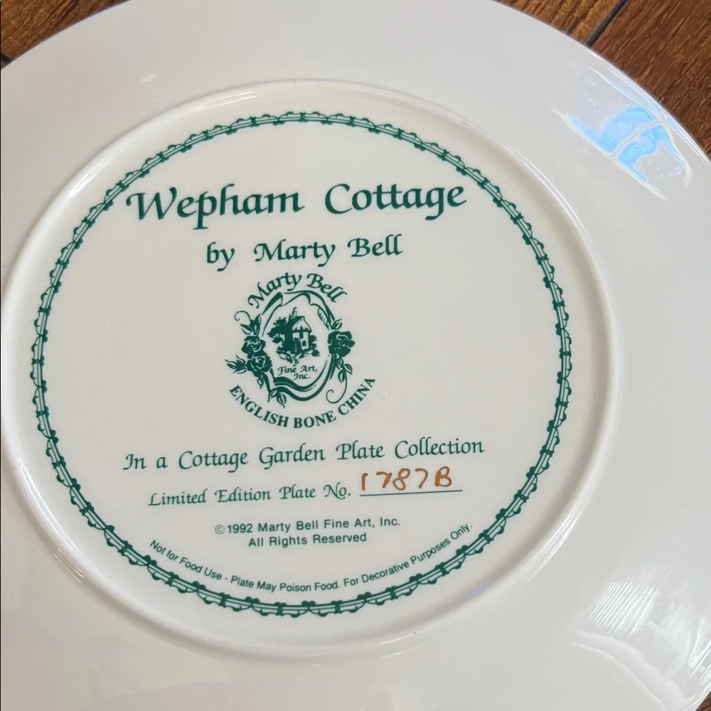 Charming Cottage Wall Art Plate